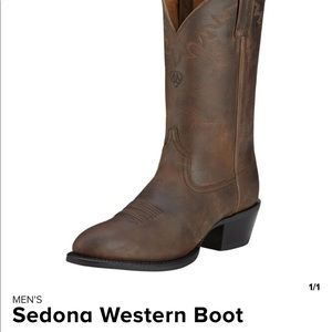 EUC Ariat Sedona Western Boot - Mens Size 12